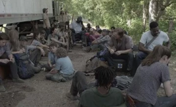 Кадр из сериала Бойтесь ходячих мертвецов